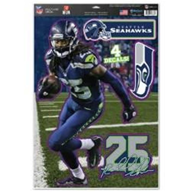 Wincraft Seattle Seahawks Can Cooler Featuring Richard Sherman - Officially Licensed NFL Team Drink Holder