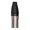 Nickel plated male c, variant on Tizuqe 3Pin Auditory Connector Microphone Plug for Stage and Studio Anti Interferences