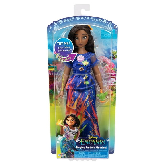 Disney's Encanto Isabela 11 inch Singing Feature Fashion Doll for Ages 3 and Up