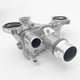 thumbnail image 2 of compatible with LAND ROVER Jaguar XF Engine Coolant Aluminum thermostat housing, 2 of 5
