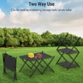 thumbnail image 2 of Camping 3 Tier Aluminum Alloy Multifunctional Storage Rack Portable Picnic Table, 2 of 6