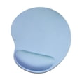 thumbnail image 1 of Alfombrilla de Ratón con Soporte de Muñeca de Gel, Alfombrilla de Ratón con Base de PU Antideslizanteazul, 1 of 5