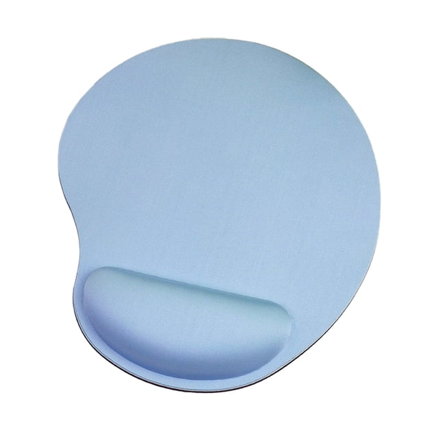 Alfombrilla de Ratón con Soporte de Muñeca de Gel, Alfombrilla de Ratón con Base de PU Antideslizanteazul
