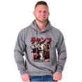 thumbnail image 5 of Retro Kanji Street Fighter Ryu Hoodie Hooded Sweatshirt Men Brisco Brands M, 5 of 6