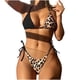 thumbnail image 1 of Bikini Traje de baño sexy Correa Traje de baño Empalme de mujer Traje de baño Color a juego Fridja nalpqowj56161, 1 of 8