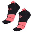 thumbnail image 5 of Women Short Socks,Women Calf Socks Crew Socks Hosiery Winter Warm,Thin Comfort Breathable Dress Socks Thermal,Soft Bootie Socks Boot Socks Stockings Lady,Ankle Crew Socks Business Black Red, 5 of 8