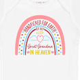 thumbnail image 4 of Inktastic Handpicked for Earth by My Great Grandma in Heaven Rainbow Boys or Girls Baby Bodysuit, 4 of 5