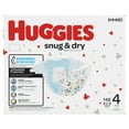 thumbnail image 4 of Huggies Snug & Dry Baby Diapers, Size 4 (22-37 lbs),148 Count, 4 of 11