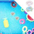thumbnail image 4 of 12pcs Inflatable Drink Holders Drink Floats Inflatable Cup Coasters for Beverage Cans Cups Bottles for Pool Party Kids Fun Bath Toys ( Random Color ), 4 of 8