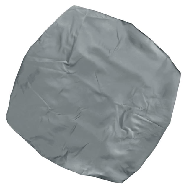 Funda elástica para silla de oficina, funda de cojín para silla, extraíble, impermeable, giratoria Gris