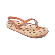 Lil Stargazer Prints Flip Flops [Coral Palm]
