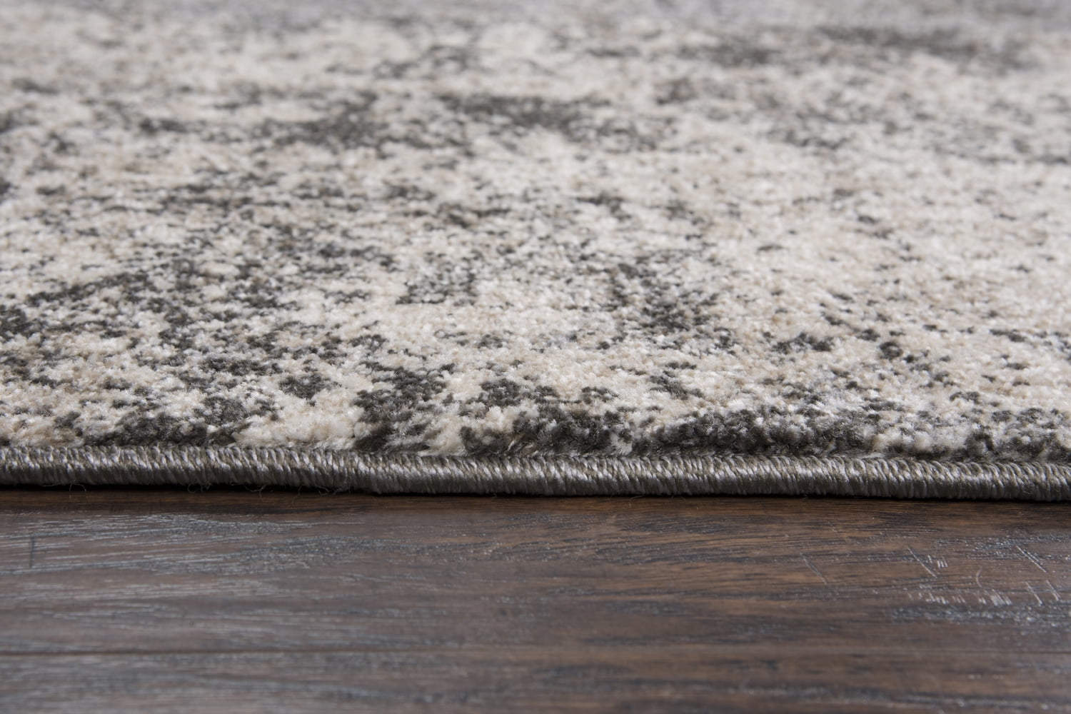 Rizzy Rugs Valencia Area Rug VCA109 Silver Worn Faded 3' 11" x 5' 6" Rectangle