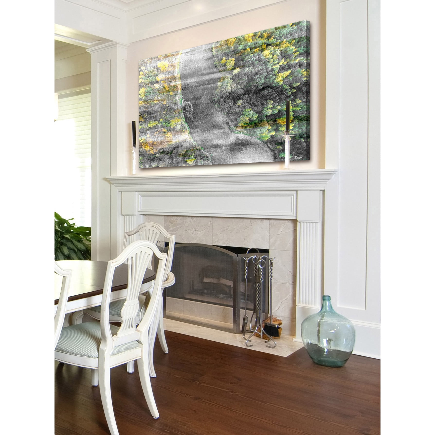 "River Run" Painting Print on Wrapped Canvas