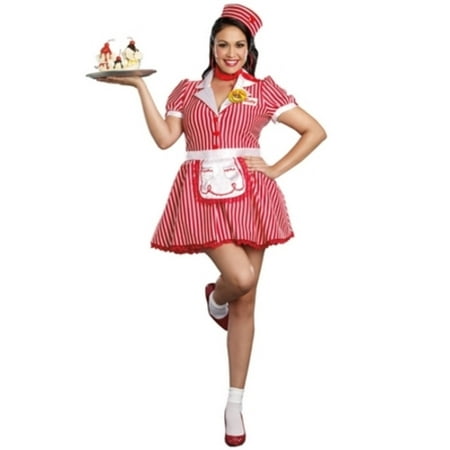 Queen Diner Doll Costume Dreamgirl 9975X