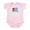 Petal Pink, variant on CafePress - Made In Cuba Infant Bodysuit - Baby Light Bodysuit, Size Newborn - 24 Months