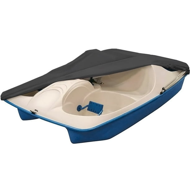 NEH Pedal Boat Cover- Fits Most 3-5 Person Pedal Boats - Waterproof, Dust & Sun Protection- 112.5'L x 65" W - Grey
