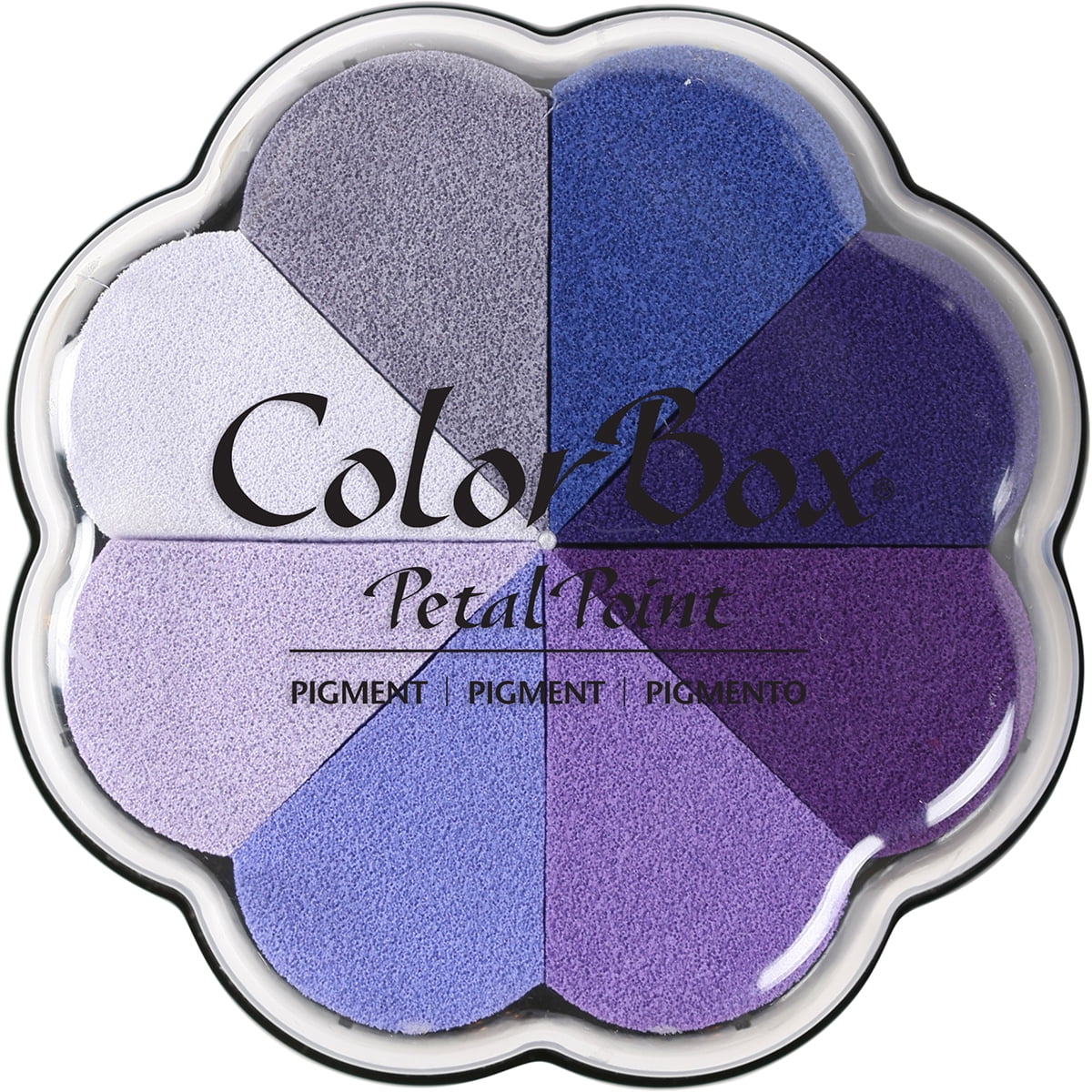ColorBox Pigment Petal Point Ink Pad 8 ColorsBluebells