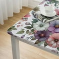 thumbnail image 4 of nygtbtfer  Rectangle Fabric Tablecloth, Garden Breeze, Easy Care and Stain Resistant Fabric Table Cloth, Sweet Pastel Spring Floral, 4 of 7