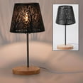 thumbnail image 4 of Lamp Shade Tree Shadow for E27 Bulb Lampshade Shell for table lamp Cover for Table Lamp Black, 4 of 9