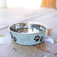 thumbnail image 3 of Tazón para Perro Loving Pets Murano Blue Extra Grande, 3 of 8