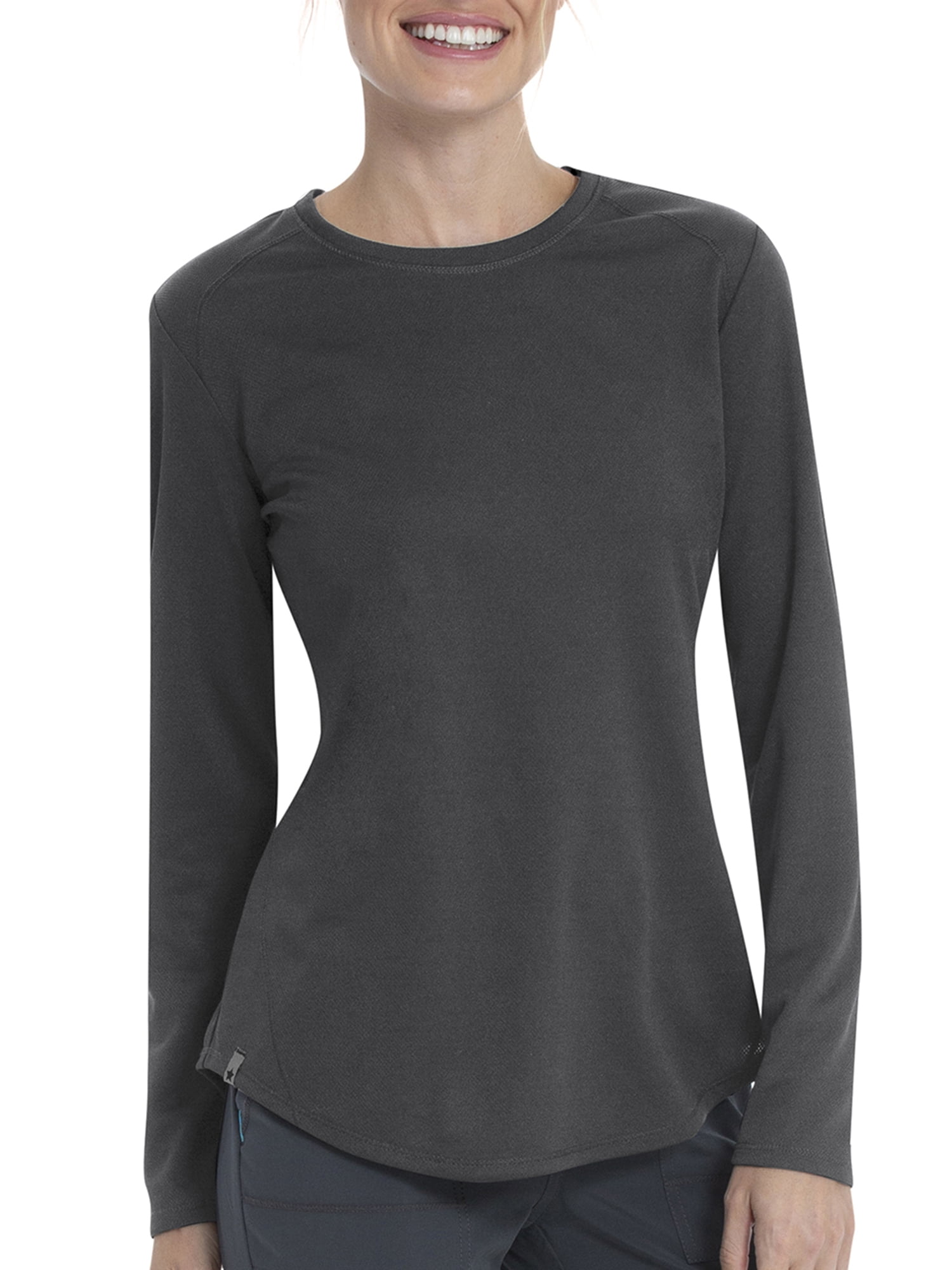 Scrubstar Women's Long Sleeve Soft Mesh Performance Underscrub