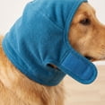 thumbnail image 5 of FEOLGEHLY Dog Ear Muffs & No Shake Ear Wrap for Hematoma, Bathing Swim& Noise Anxiety Relief- Elastic Waterproof Ear Protector with Calming Hoodie Dog Cat Calming Band for Grooming/Head Ear Cover(S), 5 of 9