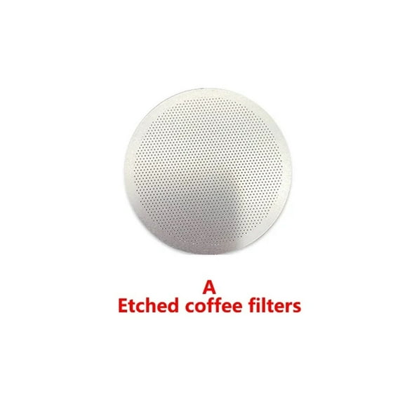 5PCS Stainless Steel Disc Metal Ultra Thin Filter For Aeropress Coffee Maker Kitchen Coffee Accessories New
