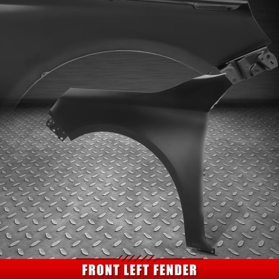 Nuvision for 14-20 Chevrolet Impala Front Driver Left Side Primered Black Wheel Fender