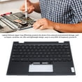 thumbnail image 4 of Cover Laptop Palmrest Upper Case US Keyboard Assembly Long Lasting for  100E 2nd Gen AST 5CB0Z21474, 4 of 7