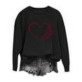 thumbnail image 3 of TaTaai Hoodies Shirts for Women Early Fall Long Sleeve Tops Vintage Graphic Outfits Tops Fashion Pullover Tees Gift, 3 of 4