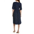 thumbnail image 2 of Leota womens  Essential Jersey Midi Dress, M, Blue, 2 of 3