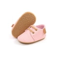 thumbnail image 3 of Infant Baby Boys Sole Shoes Leather Sneakers Anti-Slip Baby Toddler Prewalker, 3 of 8