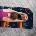 thumbnail image 5 of Christmas Yoga Mat Towel with Storage Bag, 72.8"x26.8", Suitable for Yoga, Pilates, Fitness, etc. - Gym Towels, Yoga Blankets Included, 5 of 6