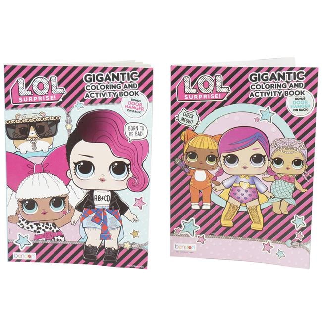 DDI 2342572 Lol Surprise Gigantic Coloring & Activity Book, - Walmart.com