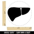 thumbnail image 2 of Liver Organs Anatomy Body Part Self-Inking Rubber Stamp Ink Stamper - Orange Ink - Mini 1/2 Inch, 2 of 7