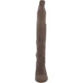 thumbnail image 3 of BAR III Womens Beige Zipper Padded Gabrie Round Toe Block Heel Heeled Boots 11 M, 3 of 3