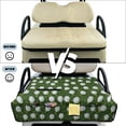 thumbnail image 6 of COEQINE Golf Cart Seat Covers Blanket, Travel Sports Cart Seat Cushion Covers for 2 Person Seats Club Car, Universal Golf Accessories for Summer or Winter, Golf Ball Lawn, 6 of 8