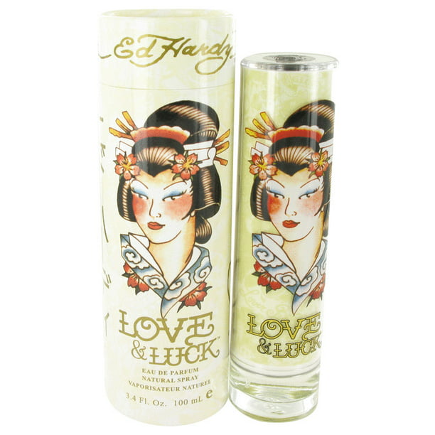 New Ed Hardy LOVE & LUCK 3.4 Oz (100 ml) Eau De Parfum (EDP) Spray for ...