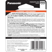 Panasonic Lithium Cr2032 Coin Cell Battery - Pack of 4