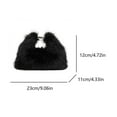 thumbnail image 2 of Bolso Hombro Esponjoso Piel Sintética para Mujer Felpa Suave Fiesta (), 2 of 6