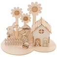 thumbnail image 3 of 1 Set 3D Wooden Puzzles Easter Party Plaything Educational Assembly Toy Easter Gift for Kids, 3 of 6