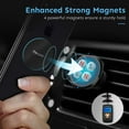thumbnail image 2 of Magnetic Cell Phone Car Holder, Magnetic Air Vent Car Phone Mount Universal Cell Phone Holder ? Vent Phone Holder, Rose Gold, 2 of 2