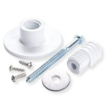 Solid Mount Grab Bar Kit - Patented Mounting Kit for Fiberglass Wall in Bathtubs & Showers/ANSI & ADA Standards/1 Kit Mounts 1 Grab Bar
