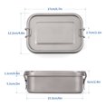 thumbnail image 3 of Lunch box,800ml Lunch Box Container Boxbox Box 800ml Bento Box Box800ml Box Meals Box800ml Lunch Box 800ml Container Box Suitable Meals 800ml Container Bento 800ml, 3 of 6