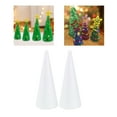 thumbnail image 1 of Cono de Diy chico pintura manualidades arreglo floral centro de mesa 350mm 2 piezas BLESIY Cono de espuma sólida, 1 of 8