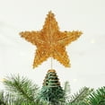 thumbnail image 1 of Fiudx Ofertas relámpago del día, solo en línea Adorno navideño para copas de árbol, luz navideña para decoración de árboles navideños, adorno para copas de árbol de Navidad, adorno para copas de árbo, 1 of 6