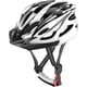 thumbnail image 2 of Casco Bicicleta con Visera, Protección de Seguridad Ajustable Casco Ligero para Ciclismo de Montaña Motocicleta para Adultos Hombres Mujeres (Black+White), 2 of 5