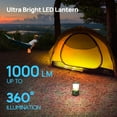 thumbnail image 2 of Farol LED de camping Consciot 1000LM, 4 modos de luz IPX4, 2 of 8