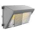 thumbnail image 4 of 120W LED Wall Pack with Dust-to-Dawn Photocell. 5000 K 16800 Lumen, 150LM/W, [650-900W HPS/HID Equiv.] 100-277V, UL/DLC, Waterproof, Commercial Garage Awning Security Area Light ( 4 Pack ), 4 of 7
