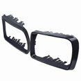 thumbnail image 2 of 1Pair Car Black Rearview Mirror Cover Shell Side Mirror Frame Replacement for-BMW E53 X5 2000-2006, 2 of 5